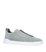 Suede Triple Stitch Sneakers