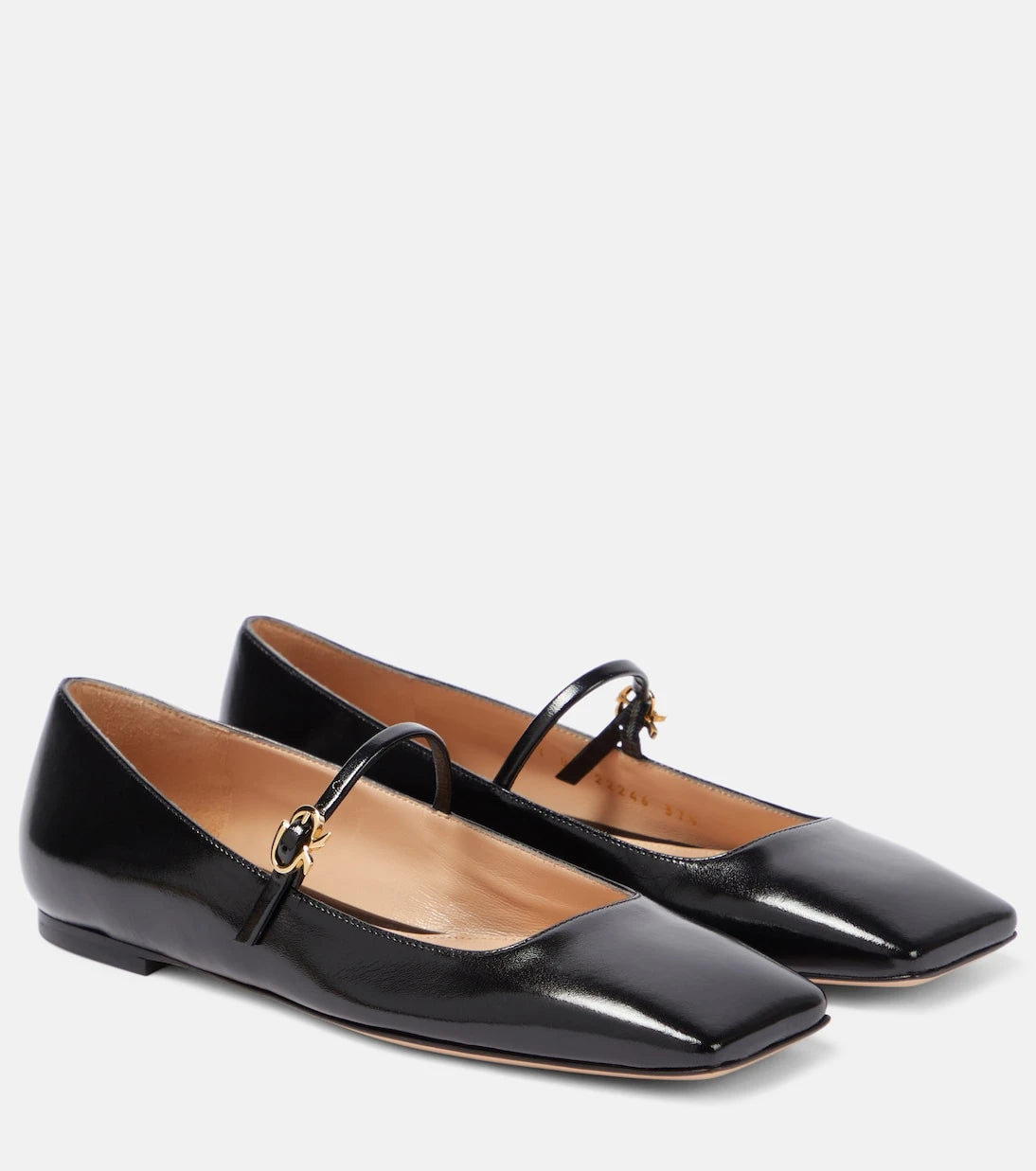 Gianvito Rossi - Christina patent leather ballet flats