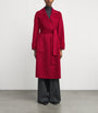 Joseph Red Wool-Cashmere Arline Coat