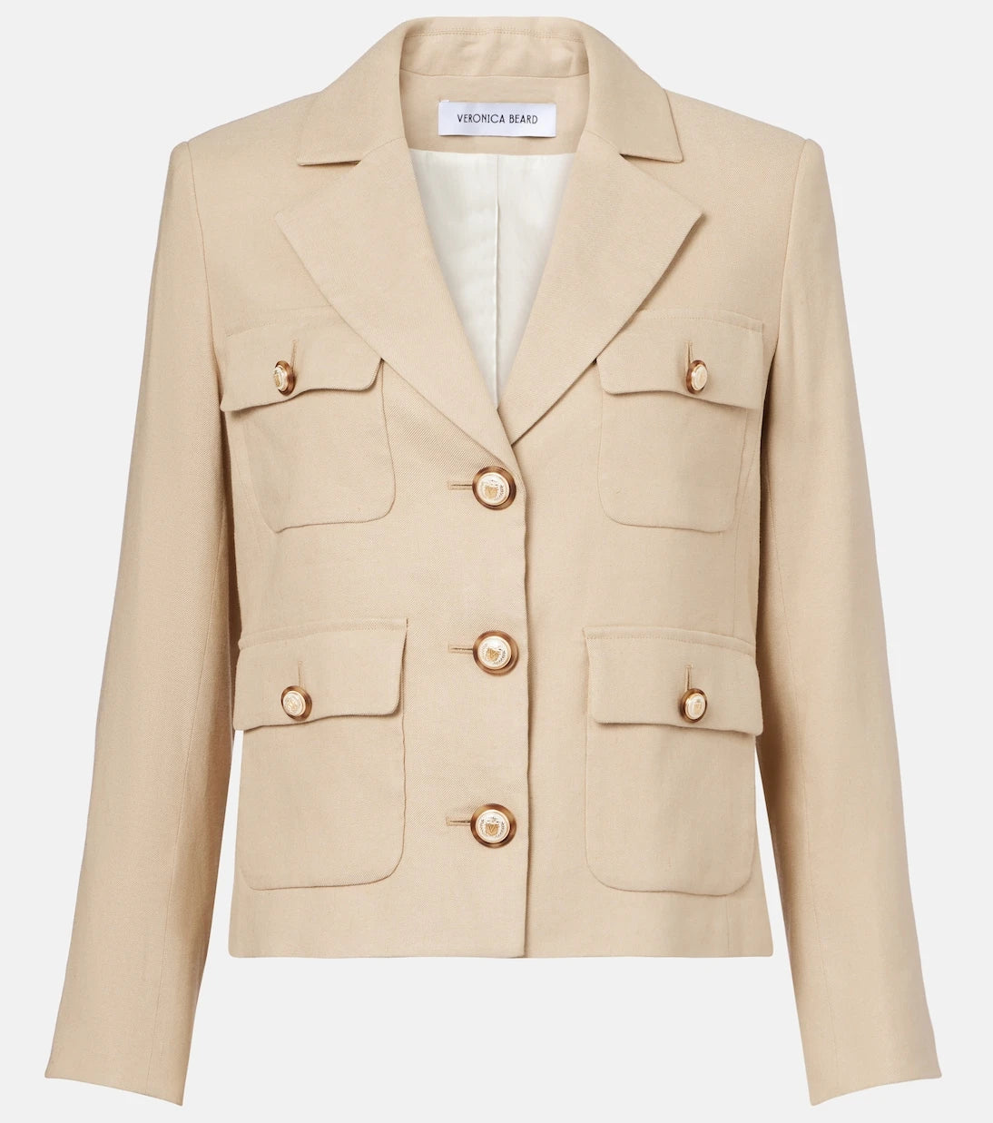 Veronica Beard - Schuyler linen-blend blazer