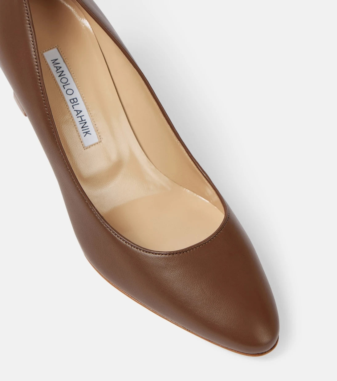 Manolo Blahnik - حذاء سيكوتو 70 الجلدي بكعب عالٍ