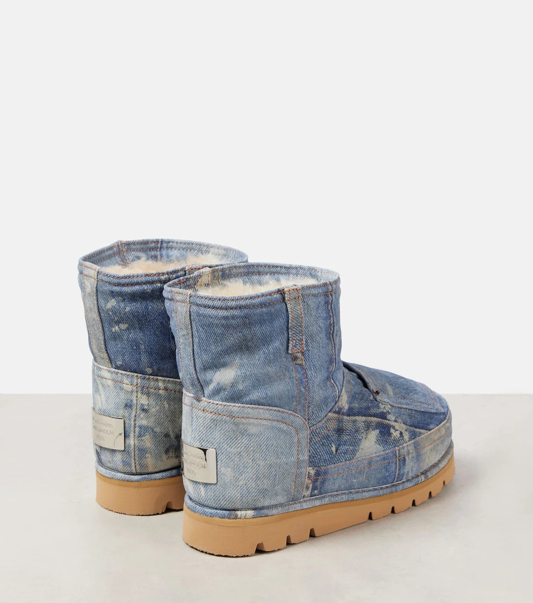 Acne Studios - Batter shearling-lined boots
