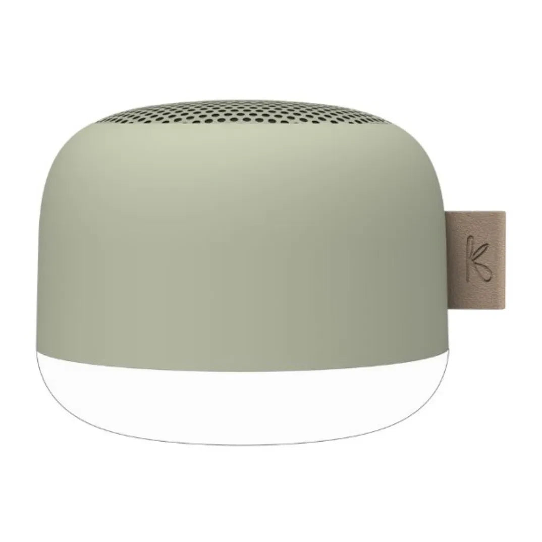 Kreafunk - Luminous magnetic speaker aLIGHT | Olive green