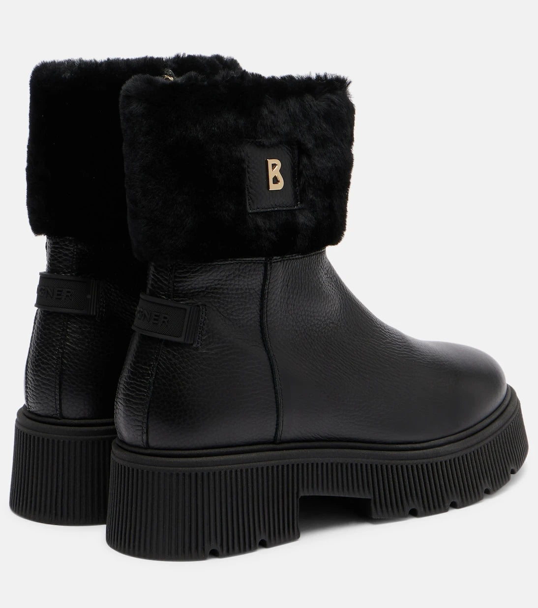 Bogner - Turin shearling-lined leather ankle boots