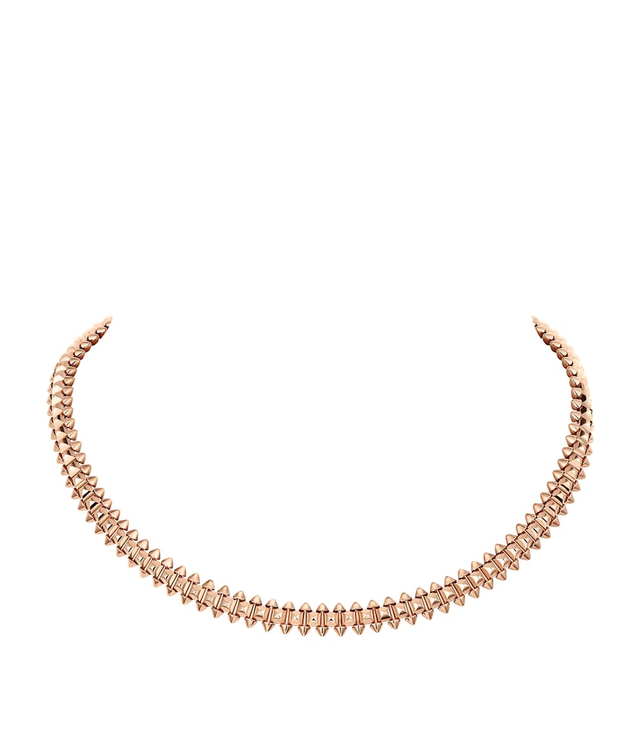 Cartier Flexible Medium Rose Gold Clash de Cartier Necklace