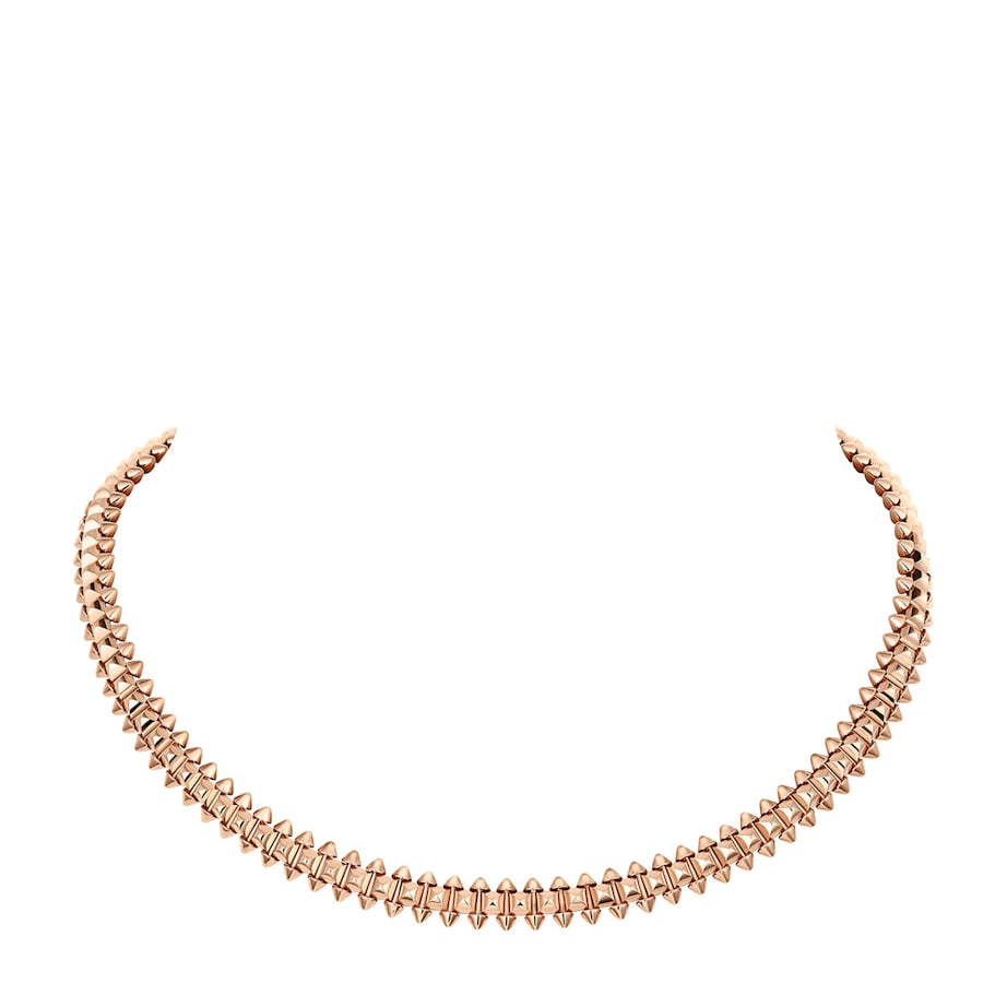 Cartier Flexible Medium Rose Gold Clash de Cartier Necklace