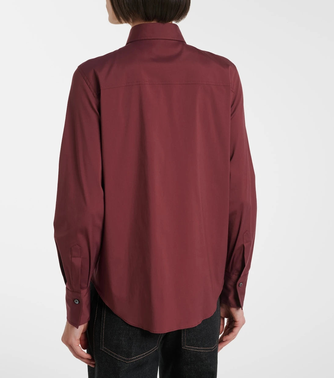 Brunello Cucinelli - Monili cotton-blend shirt