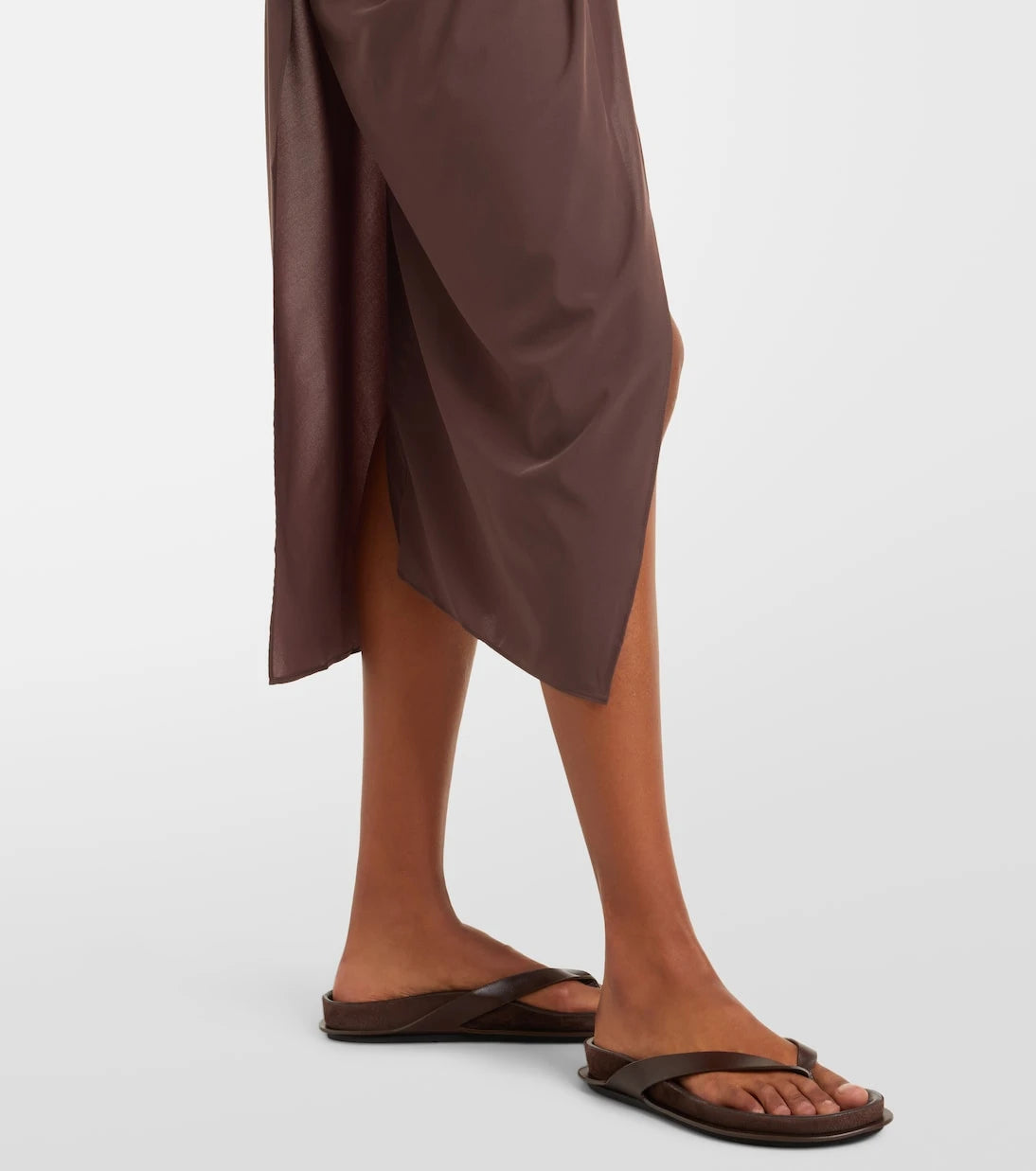 Jacquemus - Paréo draped beach cover-up