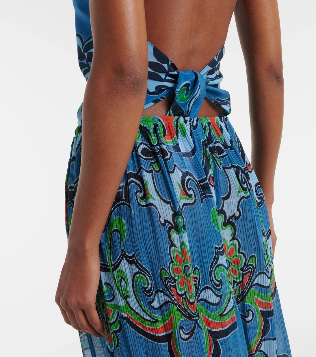 Etro - Printed wide-leg pants