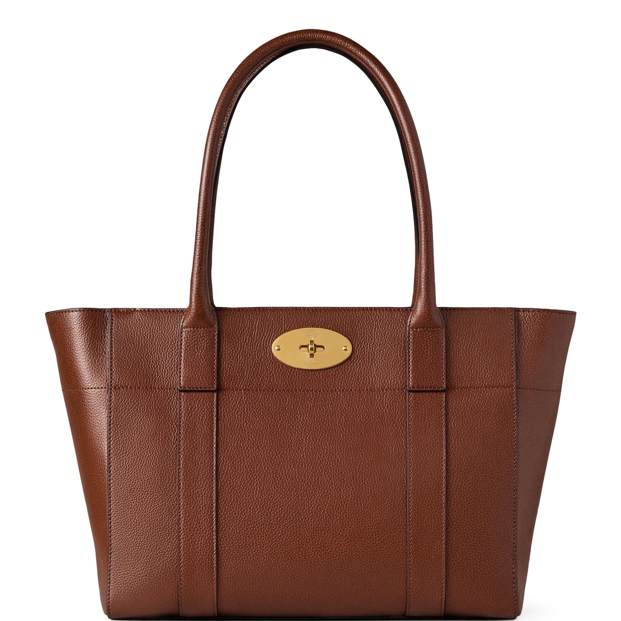 Mulberry Brown Leather Bayswater 9 to 5 Tote Bag