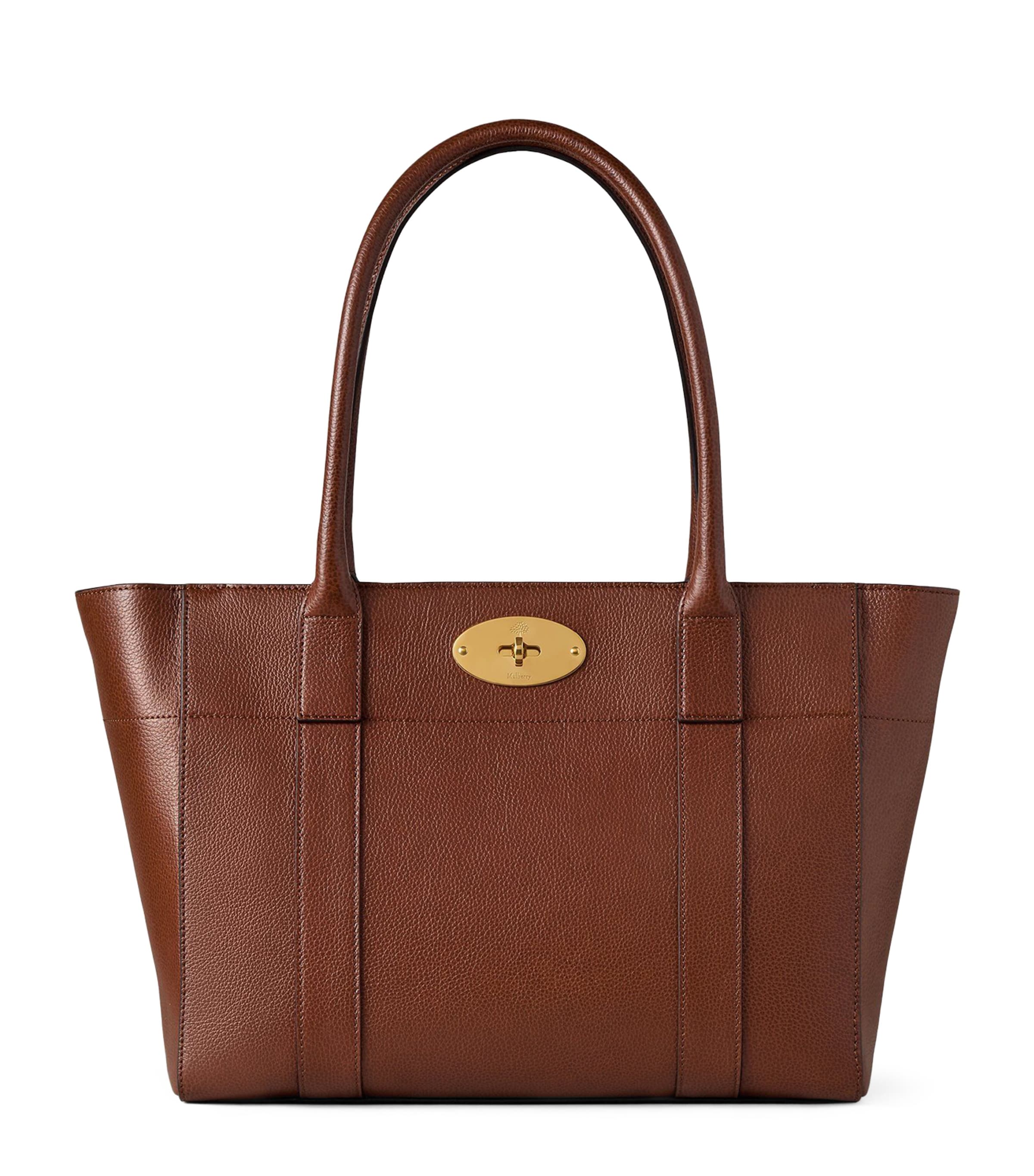 Mulberry Brown Leather Bayswater 9 to 5 Tote Bag