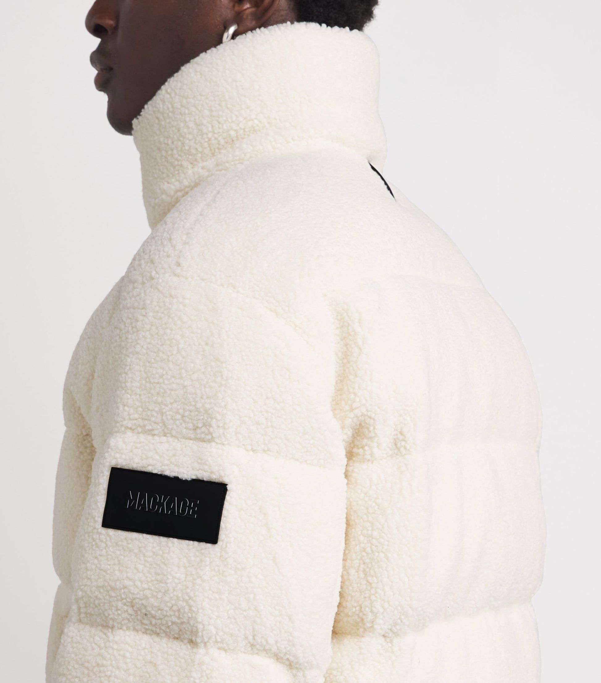 Fleece Shepard Down Teddy Jacket