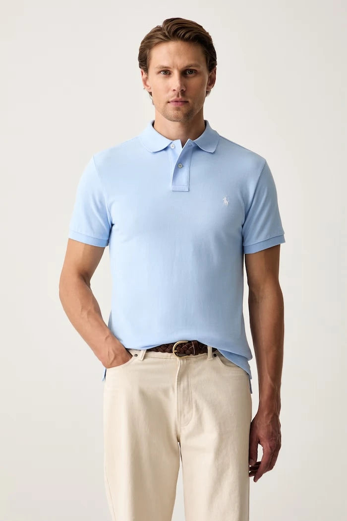 Polo Ralph Lauren тениска с яка мъжка от памук