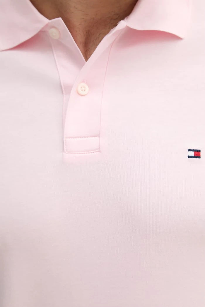 Tommy Hilfiger yakalı erkek pamuklu tişört