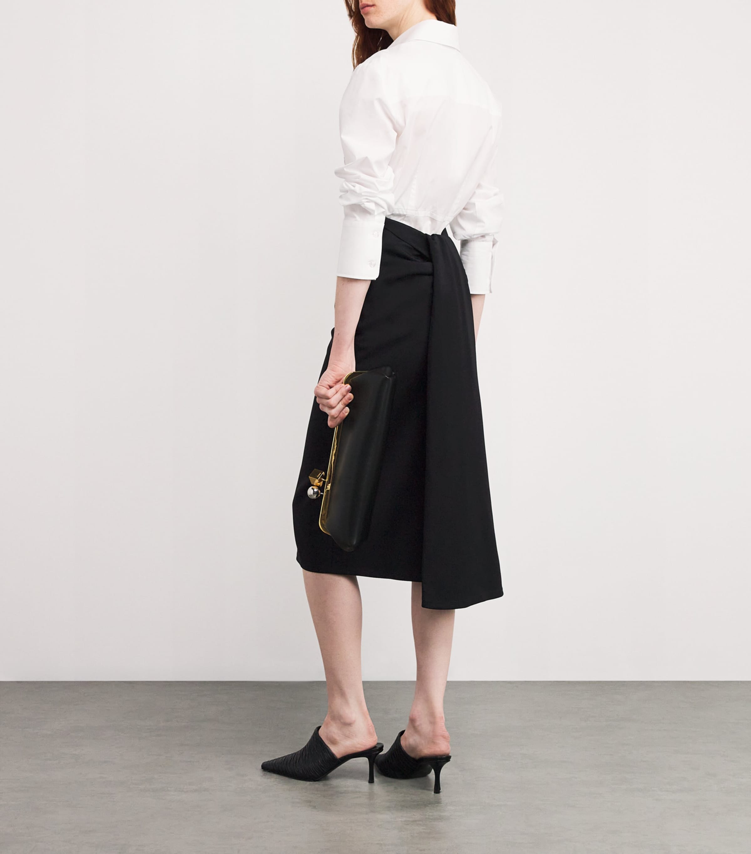 Jacquemus Black The Sablier Pencil Skirt