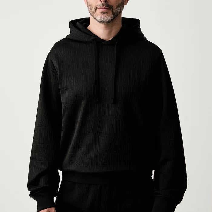 Armani Exchange erkek kapüşonlu sweatshirt