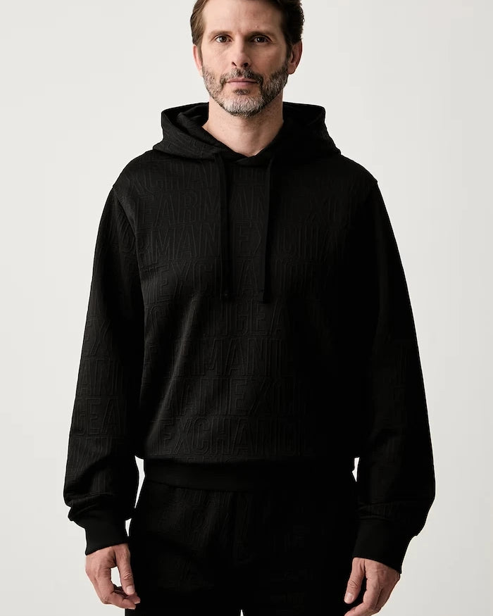 Armani Exchange erkek kapüşonlu sweatshirt
