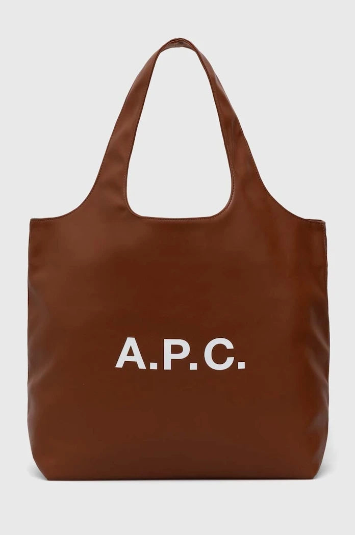 A.P.C. suni deri tote ninon çanta