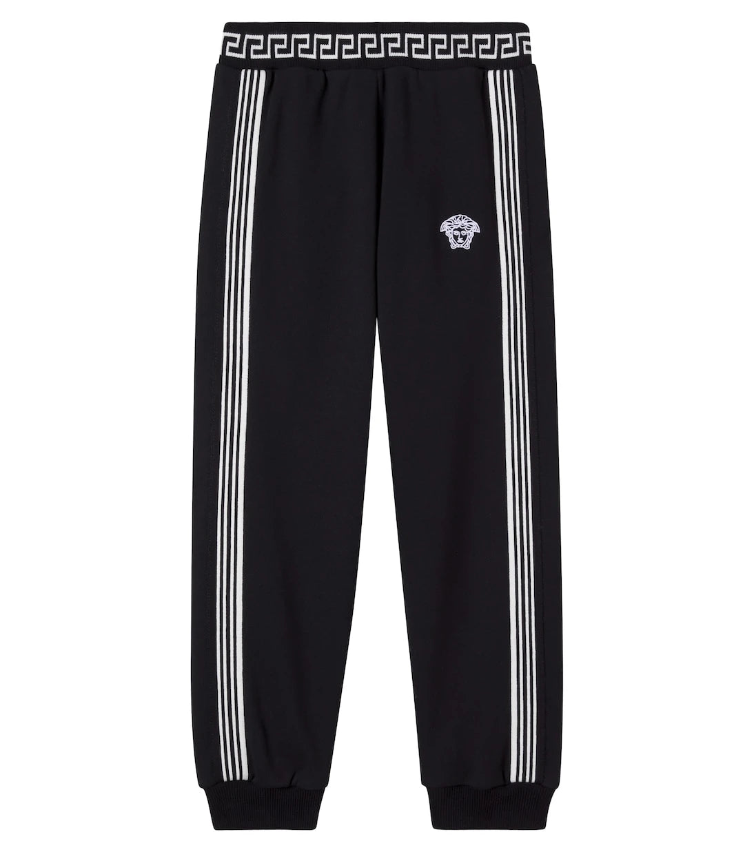Versace Kids - La Medusa cotton jersey sweatpants