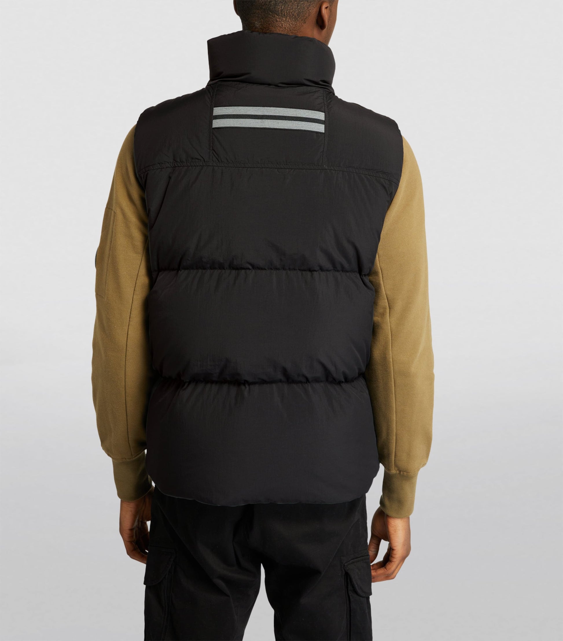 Black Lawrence Puffer Gilet