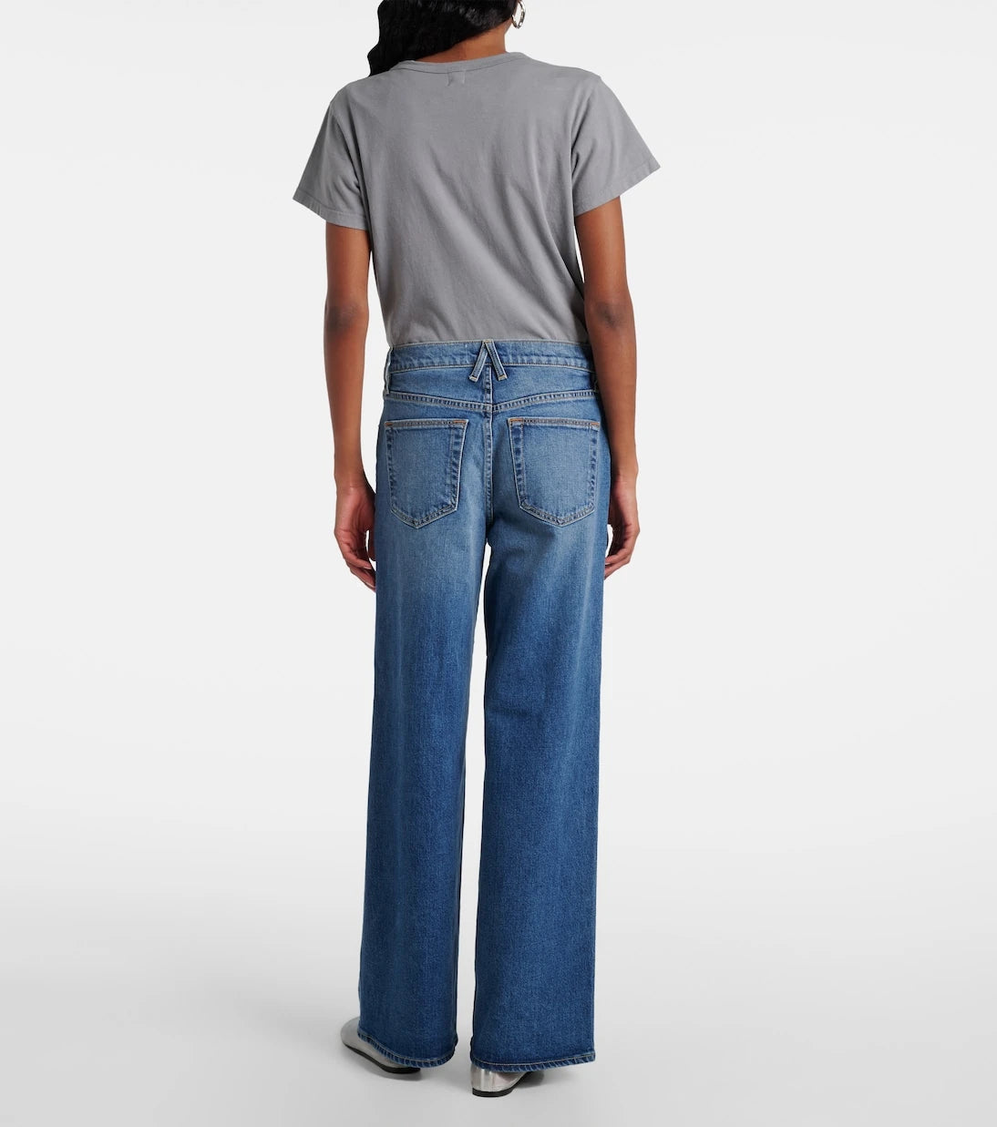 Slvrlake - Selena mid-rise wide-leg jeans