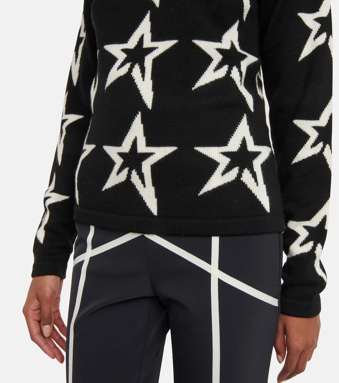 Perfect Moment - Star Dust wool turtleneck sweater