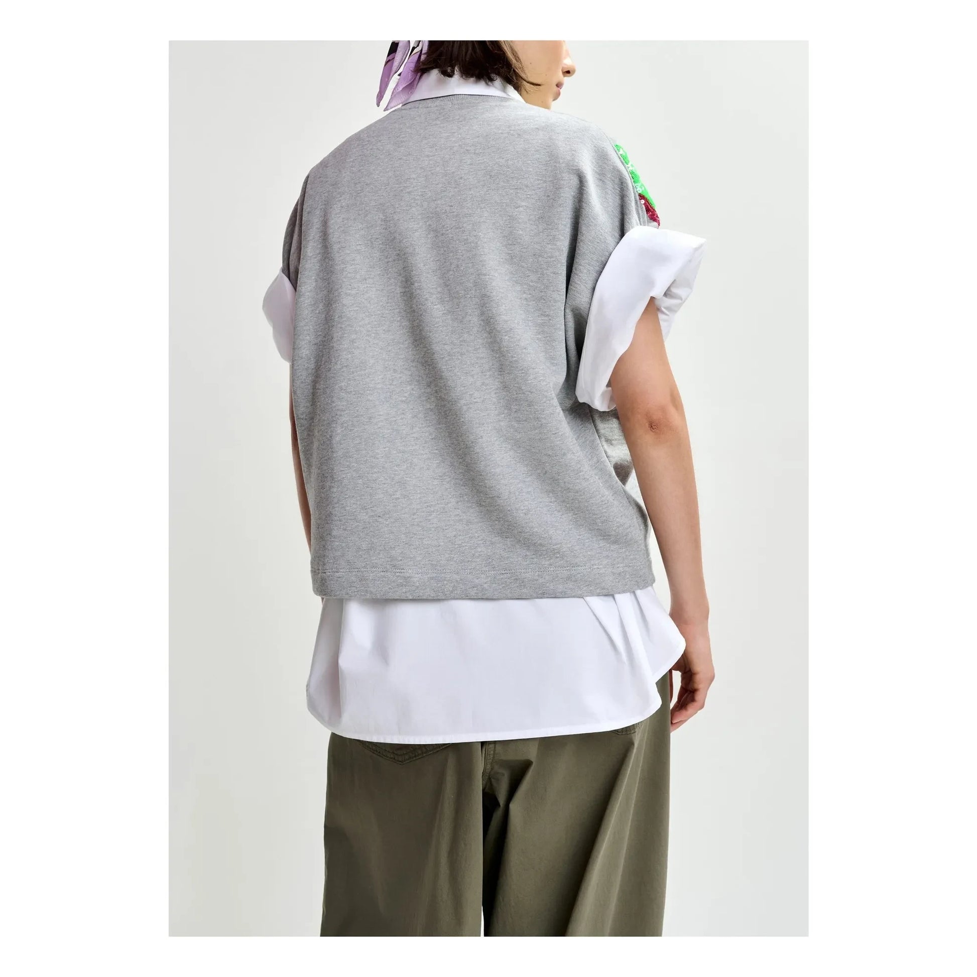 Essentiel Antwerp - Sweat Jolies Broderies | Green