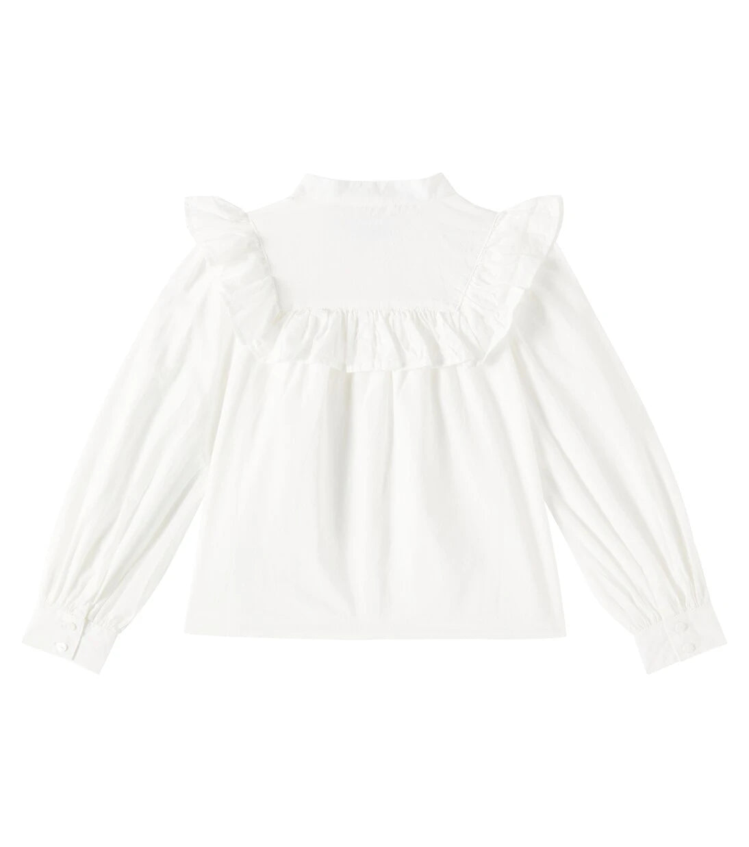 Molo - Rozetta ruffled cotton shirt