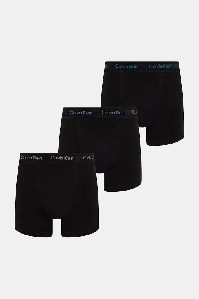 Calvin Klein Underwear Erkek Pamuk Elastan Bokser 3’lü