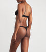 Lace Coquette Thong BLACK