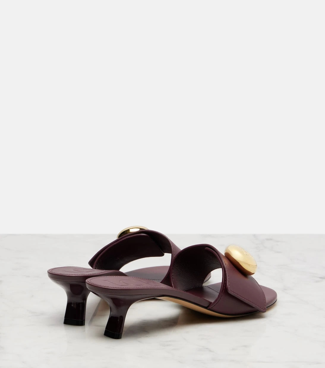 Loewe - Anagram leather mules