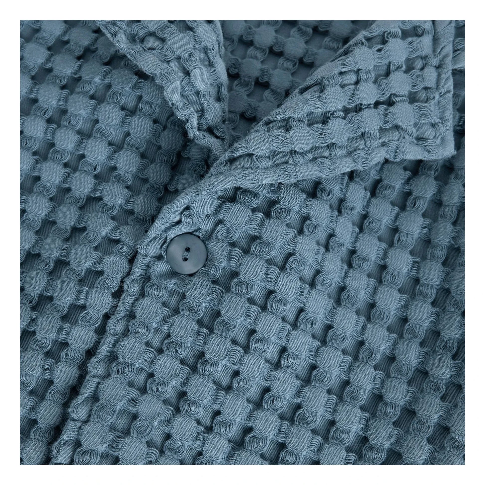 OAS - Coronet Cuba Waffle shirt | Blue