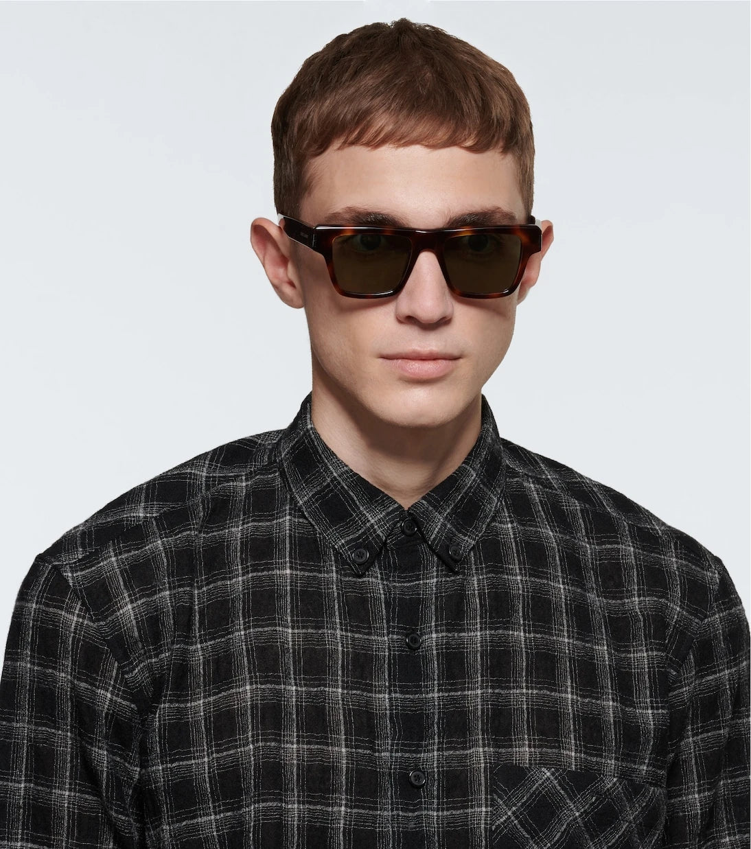 Saint Laurent - Square-frame acetate sunglasses