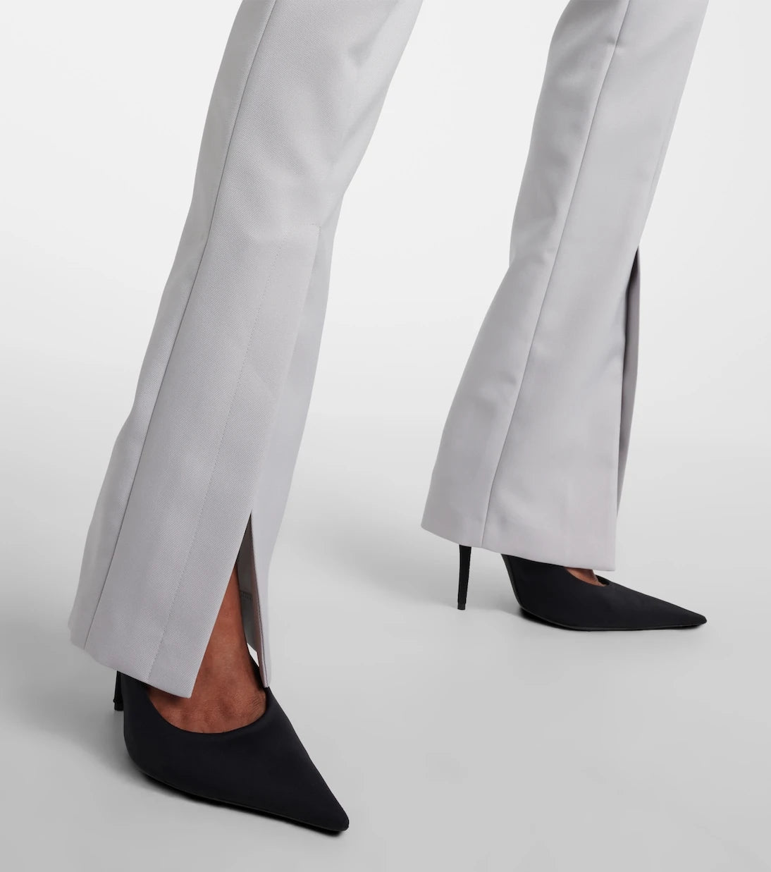 Off-White - Mid-rise technical flared pants