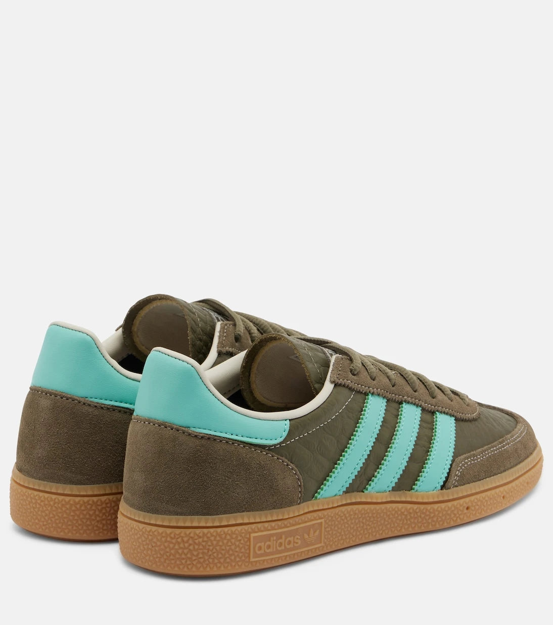 Adidas - Handball Spezial croc-effect leather sneakers