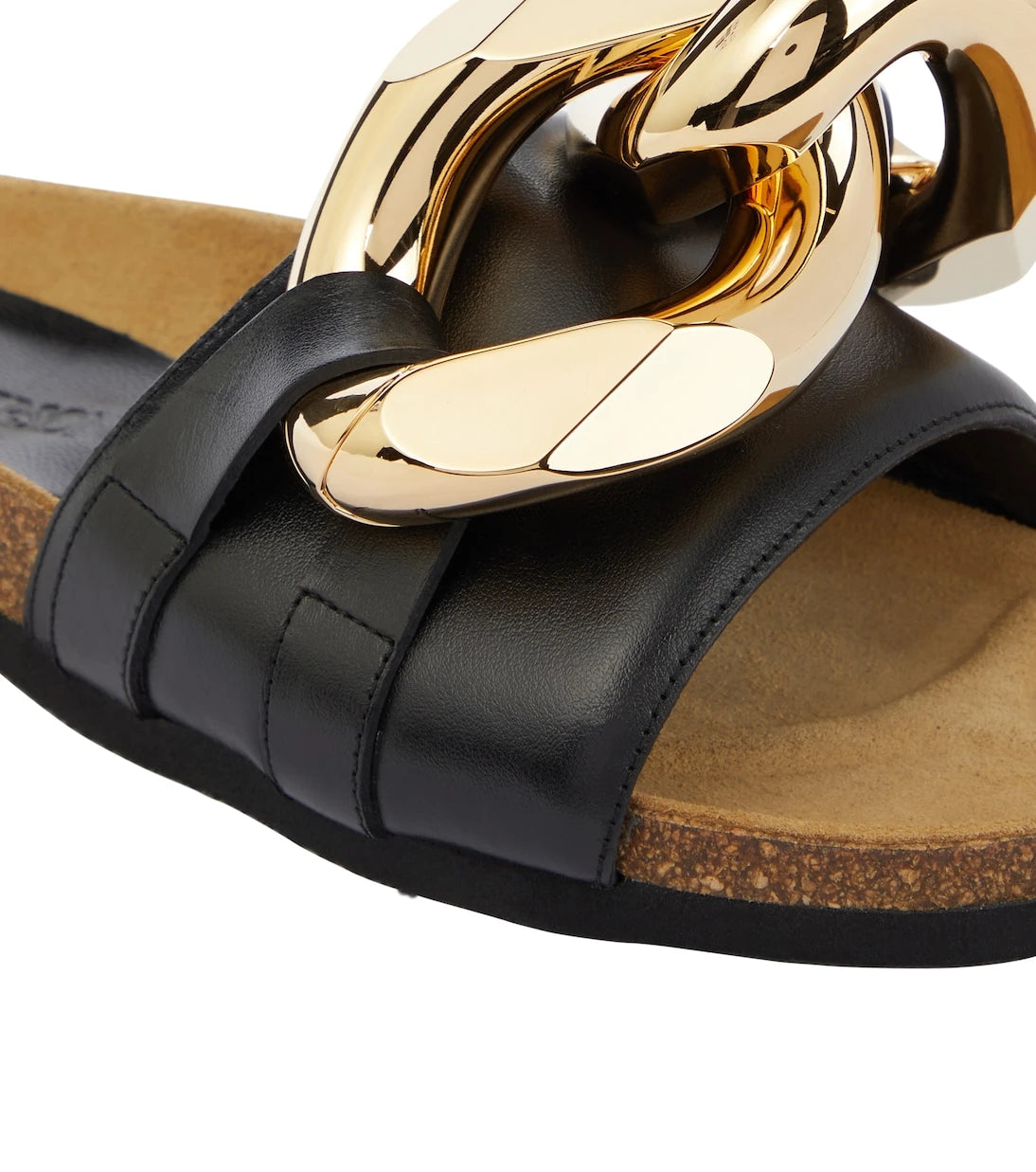 JW Anderson - Embellished leather slides