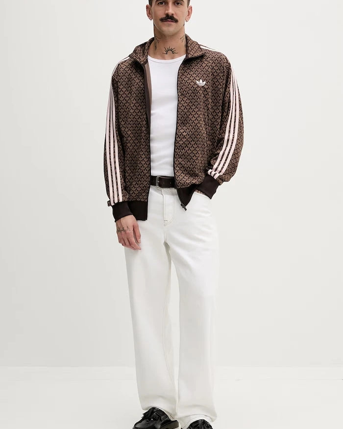adidas Originals суичър с цип мъжки Firebird