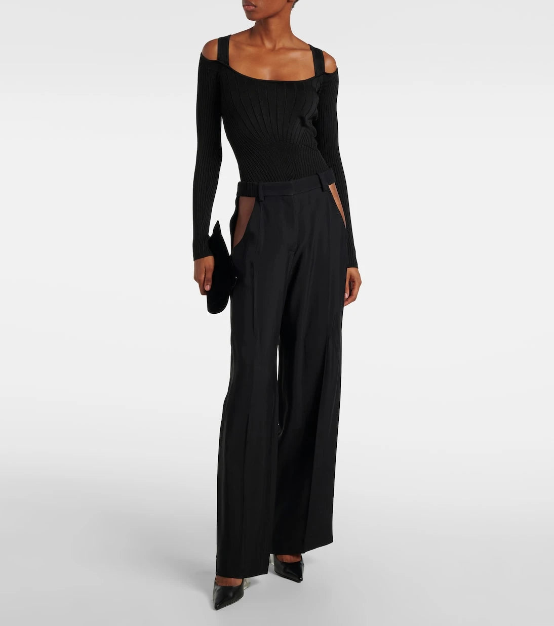 Mugler - Knitted bodysuit