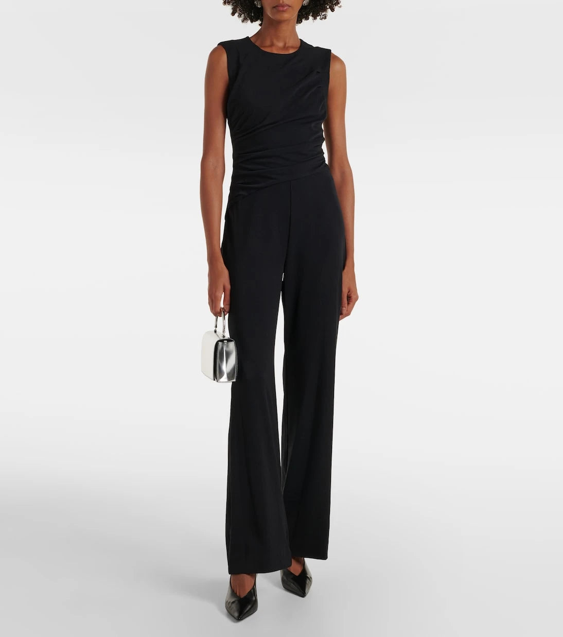 Staud - Jagger draped jersey jumpsuit