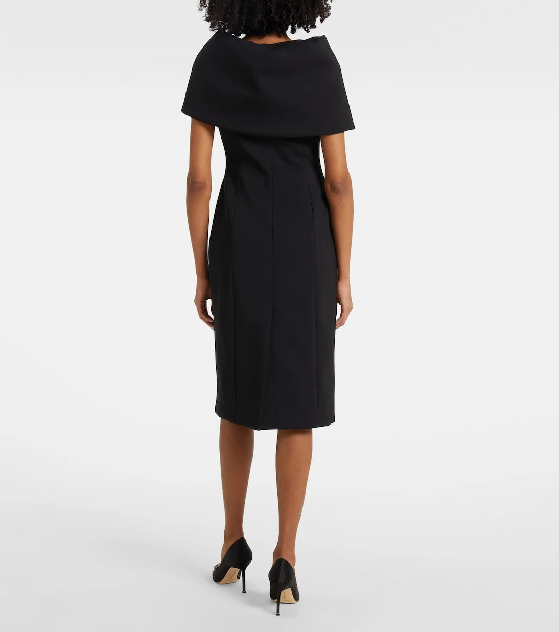 Oscar de la Renta - Draped cocktail dress