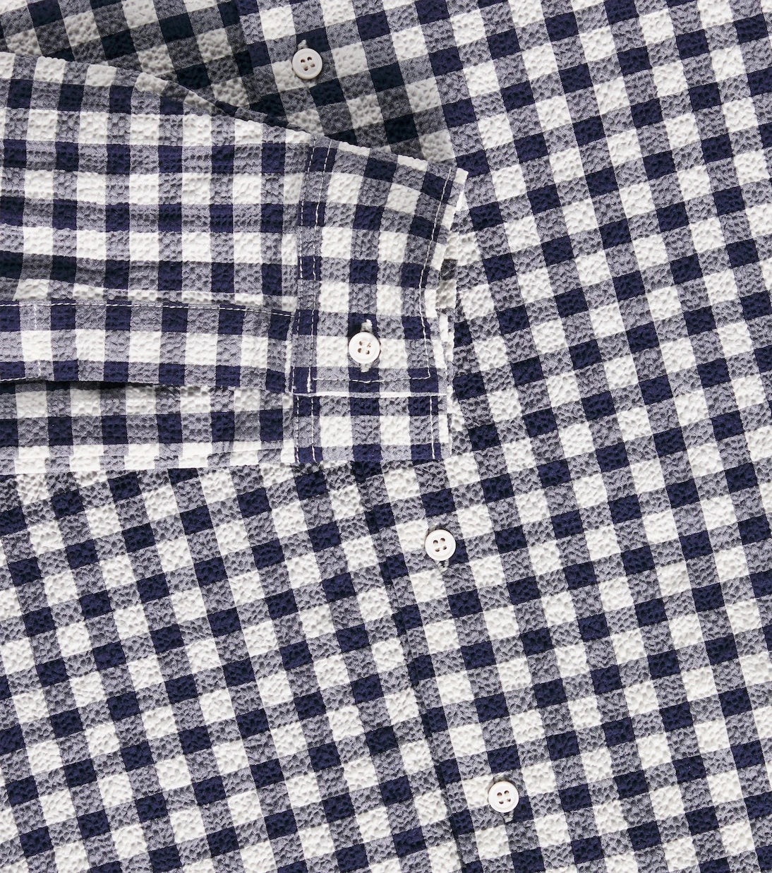 Il Gufo - Gingham cotton-blend shirt
