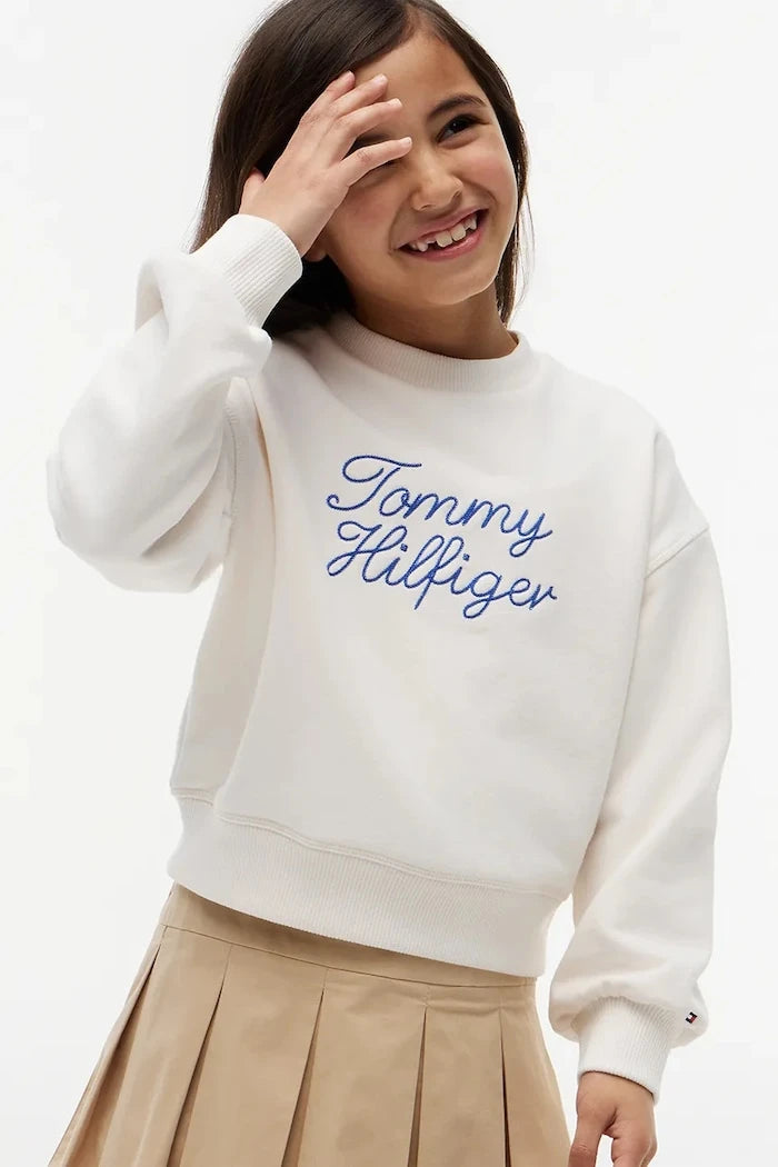 Tommy Hilfiger суичър за деца с памук