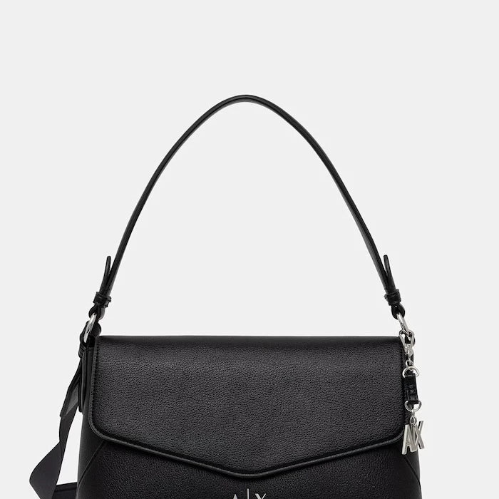 Armani Exchange kadın crossbody çanta, suni deriden