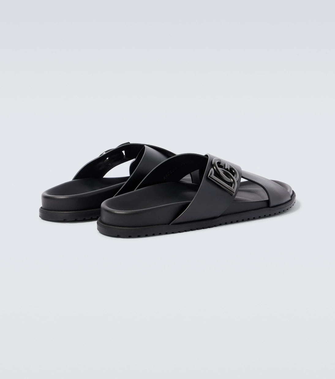 Dolce&Gabbana - Leather slides