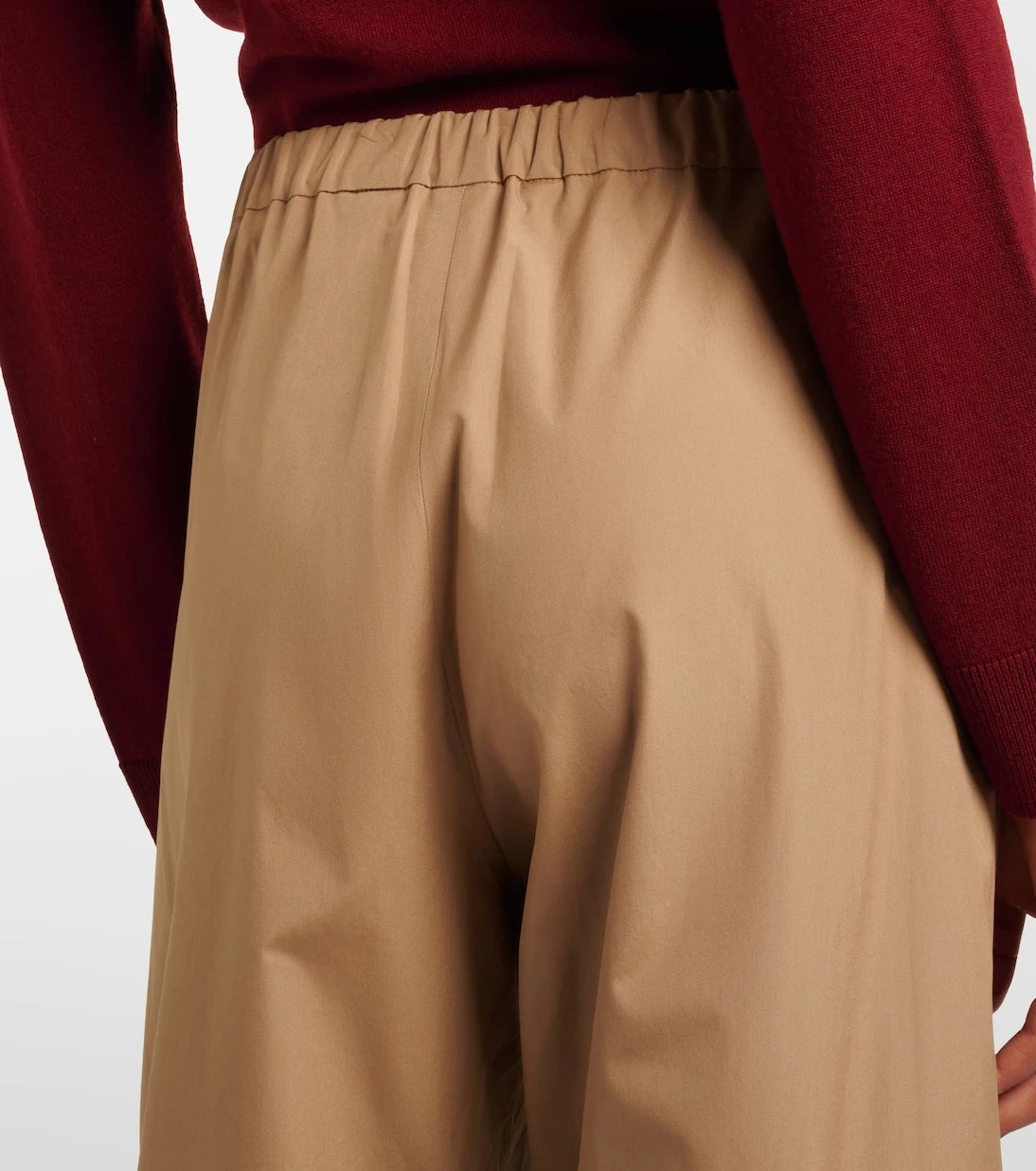 'S Max Mara - Argento cotton culottes