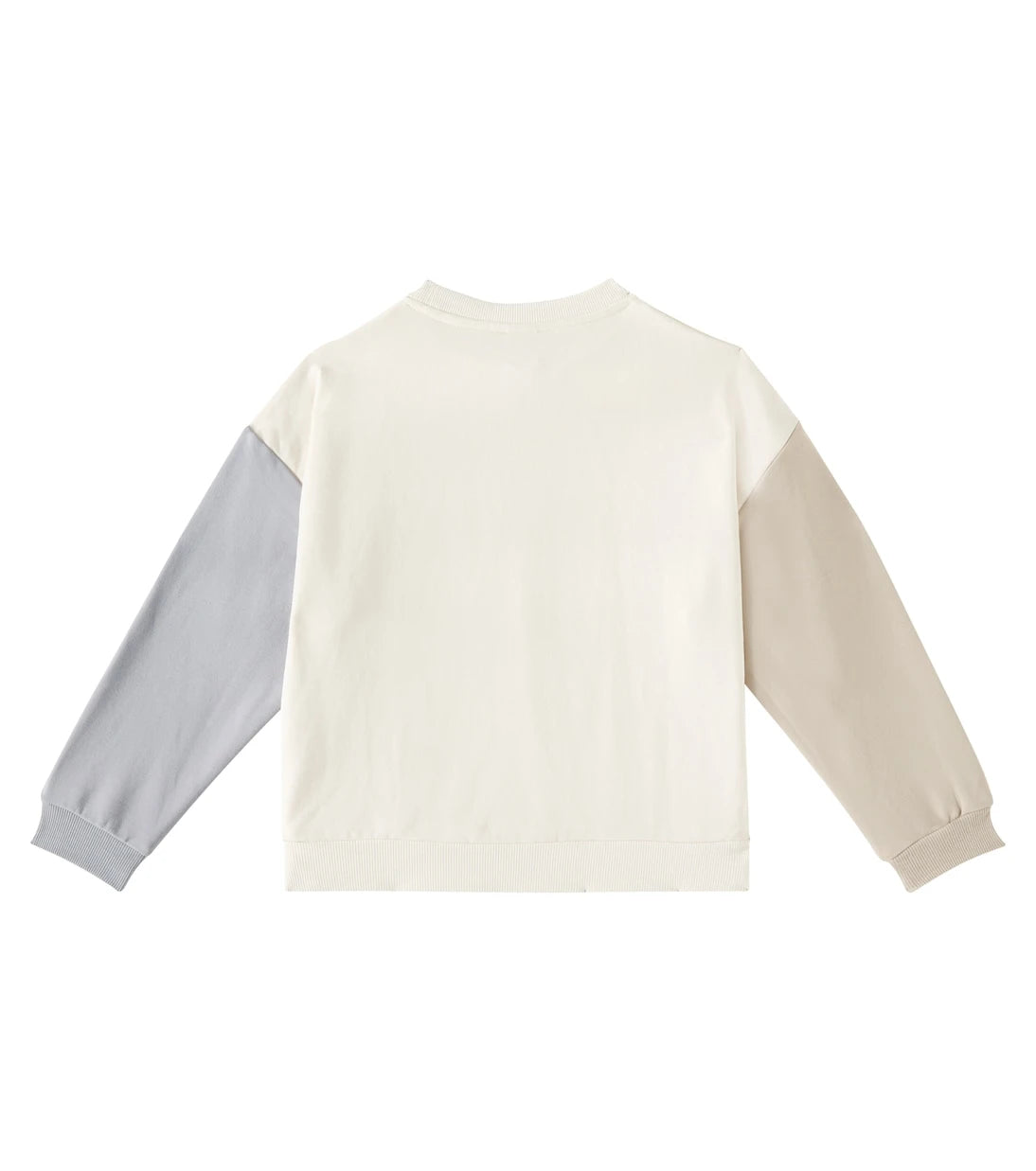 Rylee + Cru - Colorblocked cotton-blend sweatshirt