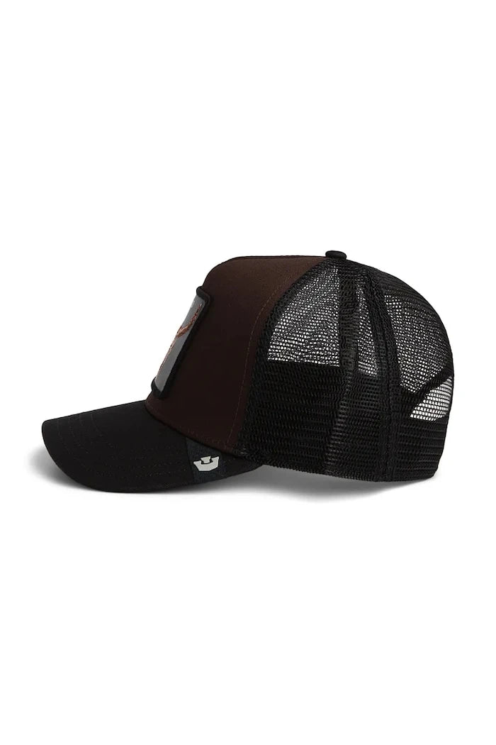 Goorin Bros pamuklu siperlikli şapka Dead Skull Trucker