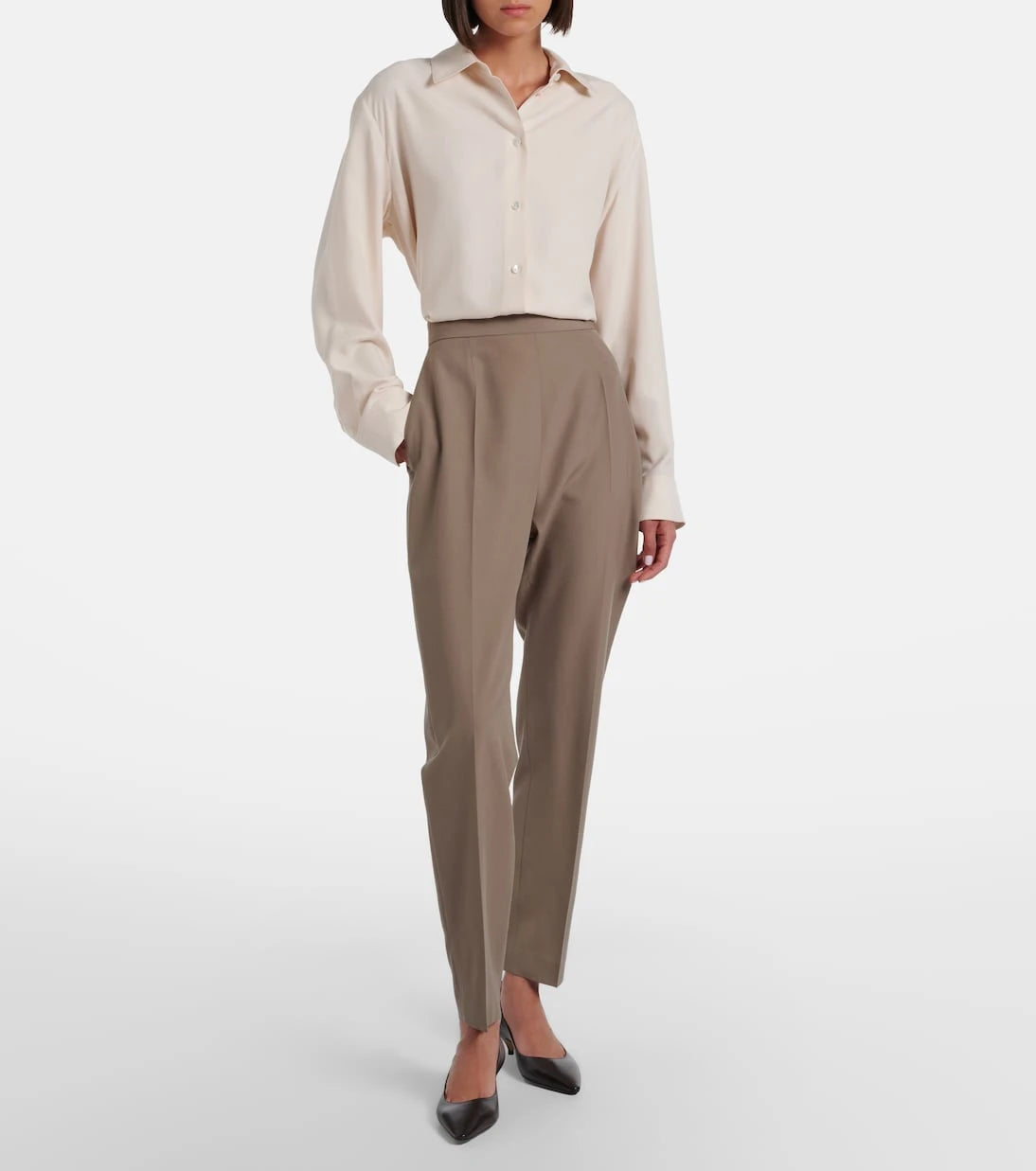 The Row - Eranza wool straight pants