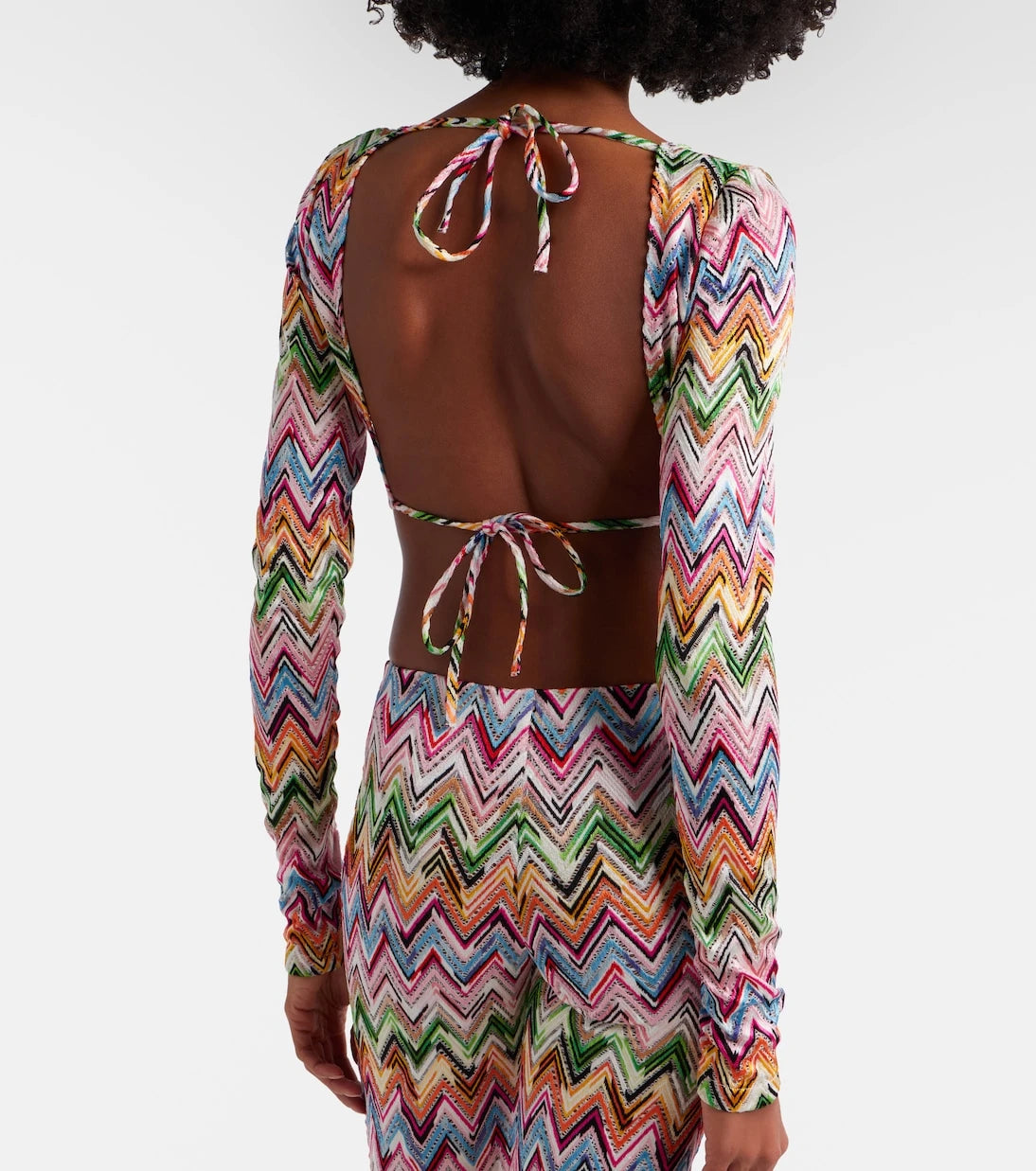 Missoni - Zigzag crop top
