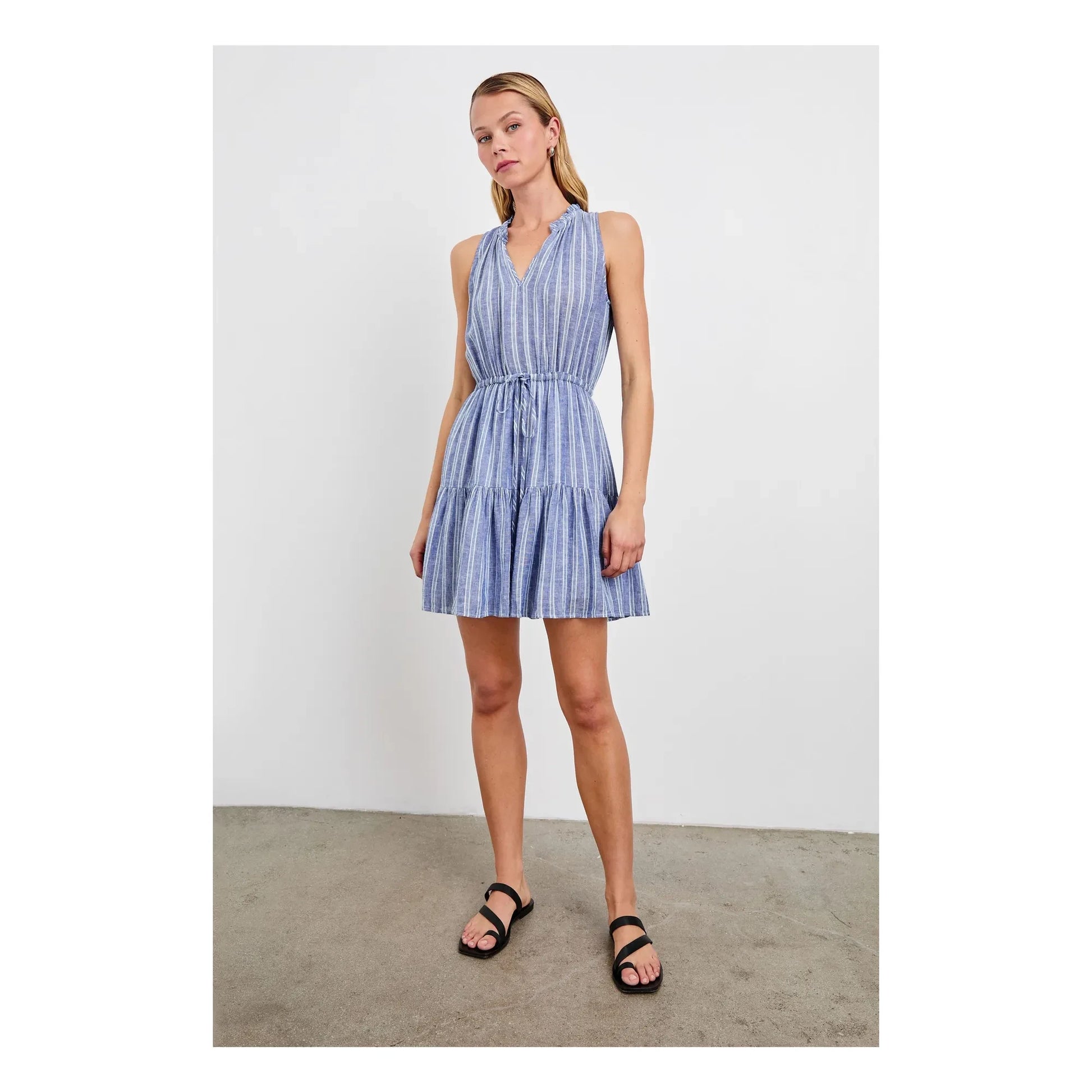 Rails - Albany Lake View Stripes Dress | Blue